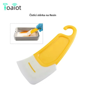 Pružná čistící stěrka na resin
